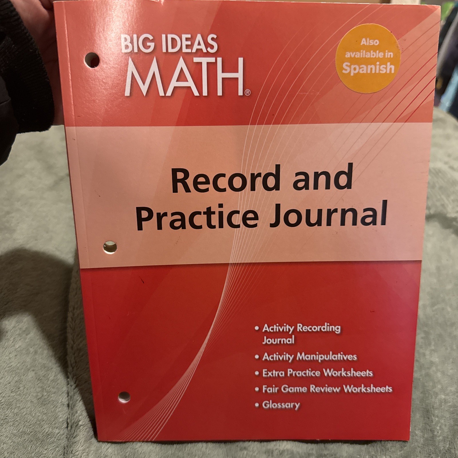 NEW BIG IDEAS MATH: Record & Practice Journal RED Math Homeschool