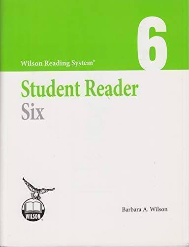 Wilson Reading System Student Reader Six – Paperback – VERY GOOD