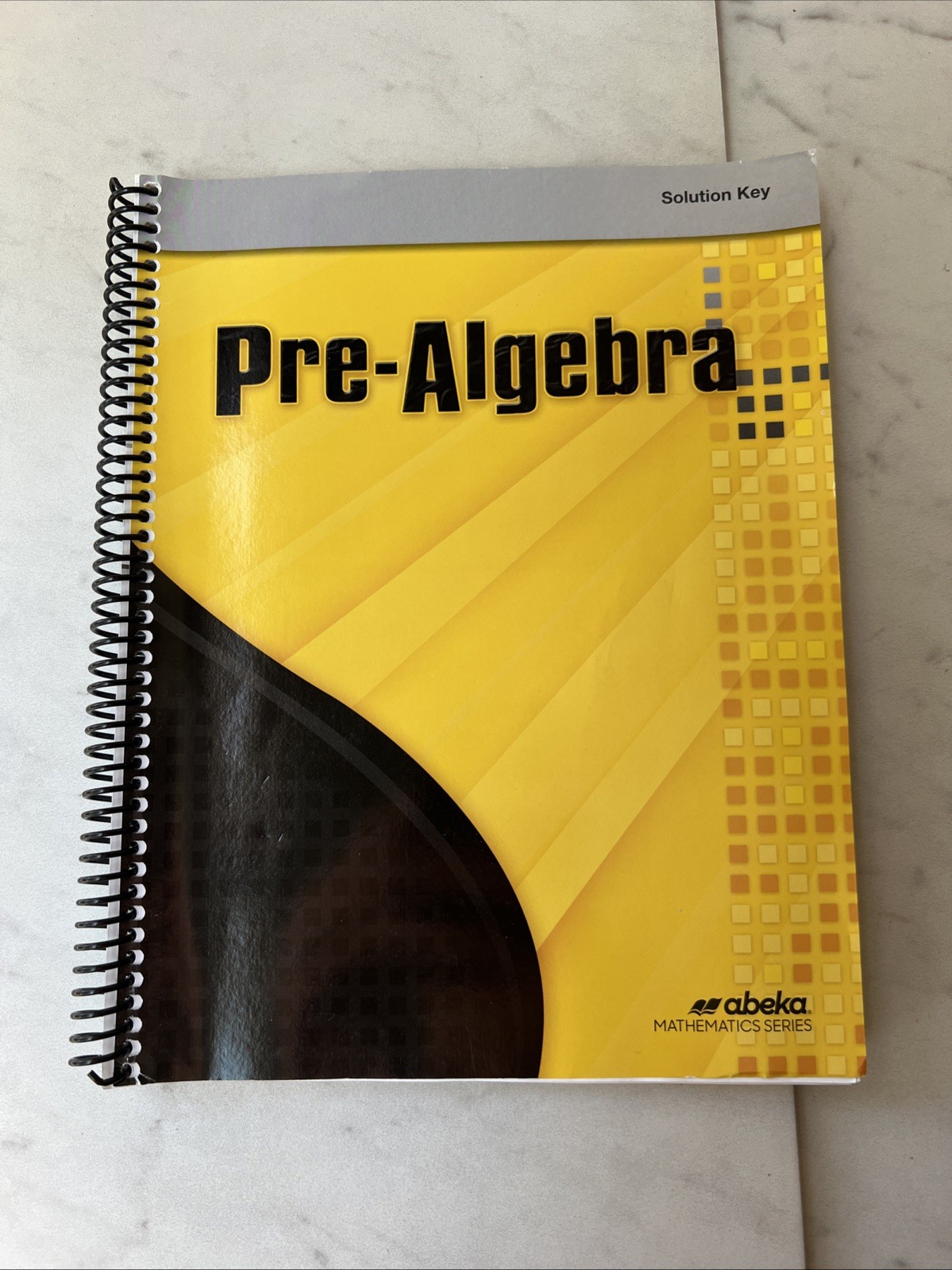Abeka Pre-Algebra Solution Key 3rd Edition 8th Grade Homeschool Arithmetic