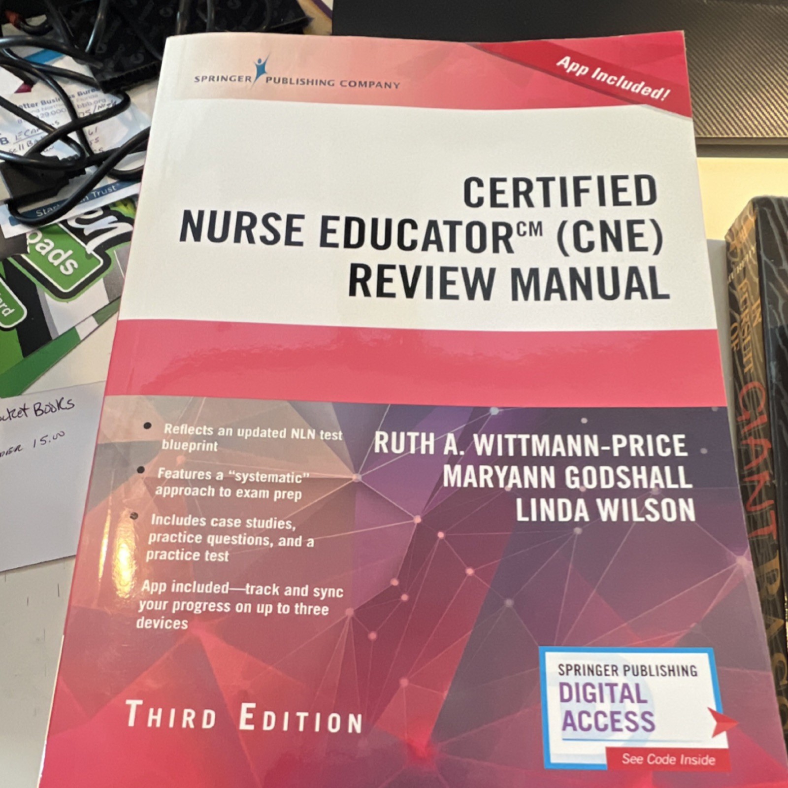 Certified Nurse Educator Review Manual Third Edition by Wittmann-Price Springer