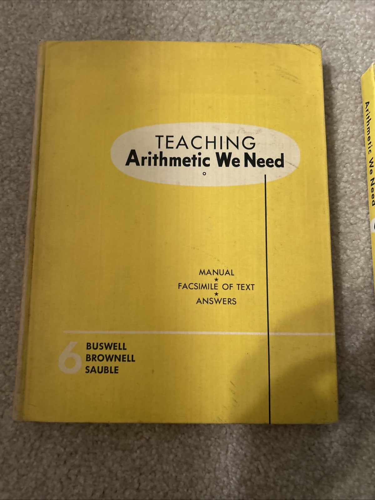Arithmetic We Need Grade 6 Teachers Ed, Student Book, Teachers Ed. Workbook