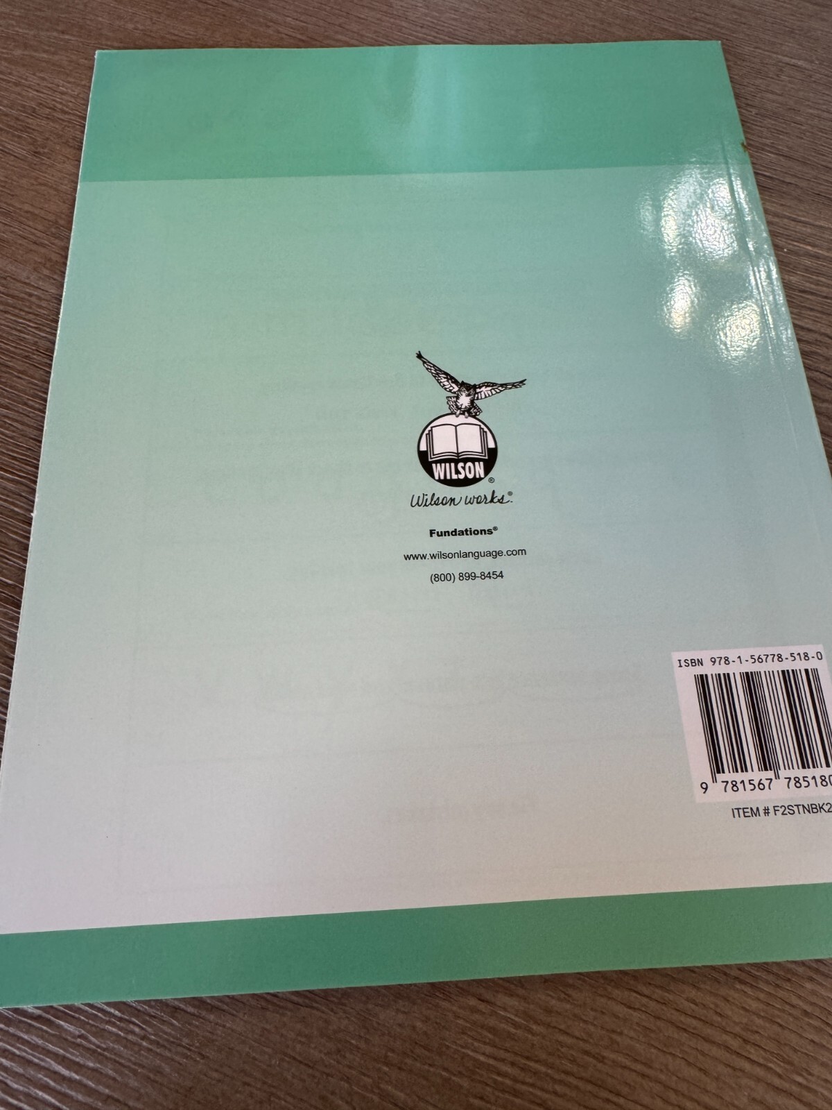 Fundations: Wilson Language Basics–Student Notebook–Level 2-Paperback–NEW