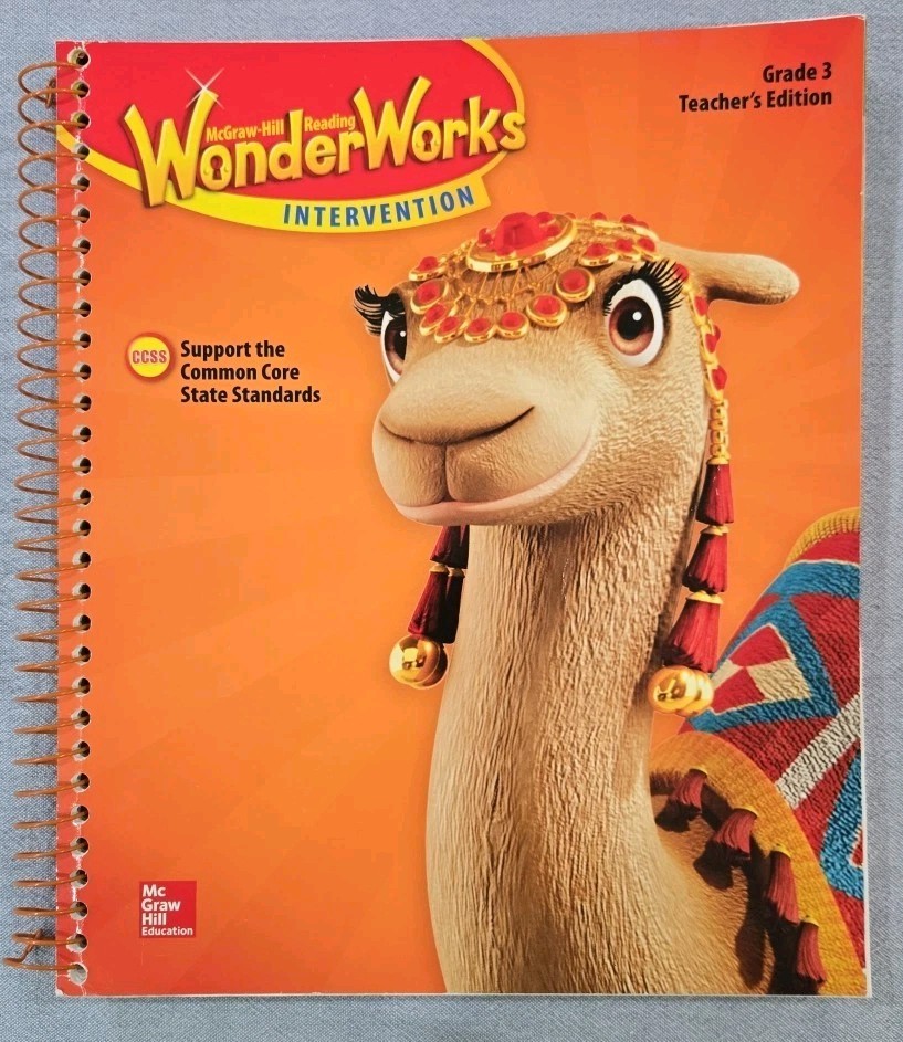 Reading Wonderworks Intervention Grade 3 Teacher Edition McGraw-Hill Education