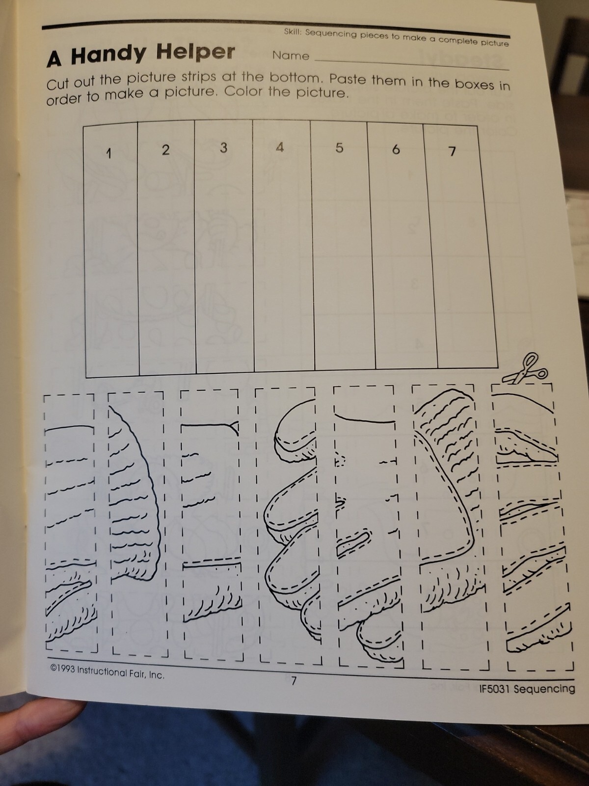 NEW Basic Skill Series: Sequencing Grade 1 Teacher Resource/Homeschool