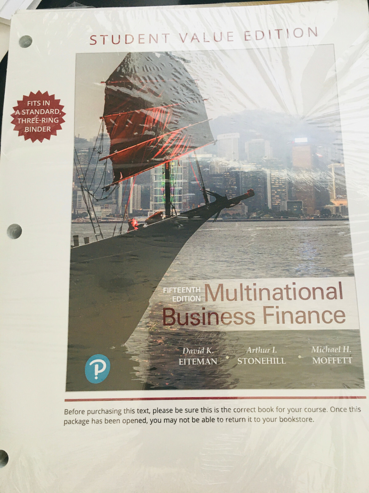 Multinational Business Finance (15th Edition) – brand new (w/o access code)