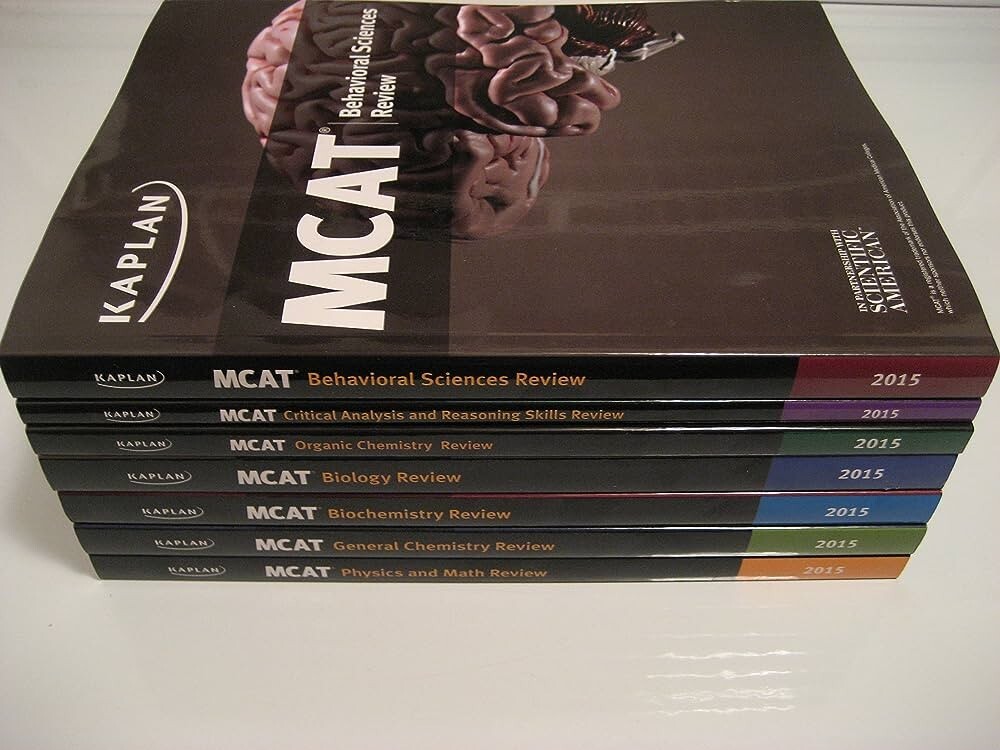 Kaplan MCAT 2015 7-Book Subject Review Book Set