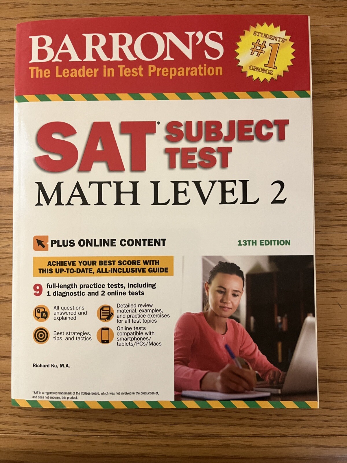 Barron’s SAT Subject Test Math Level 2, 13th Edition