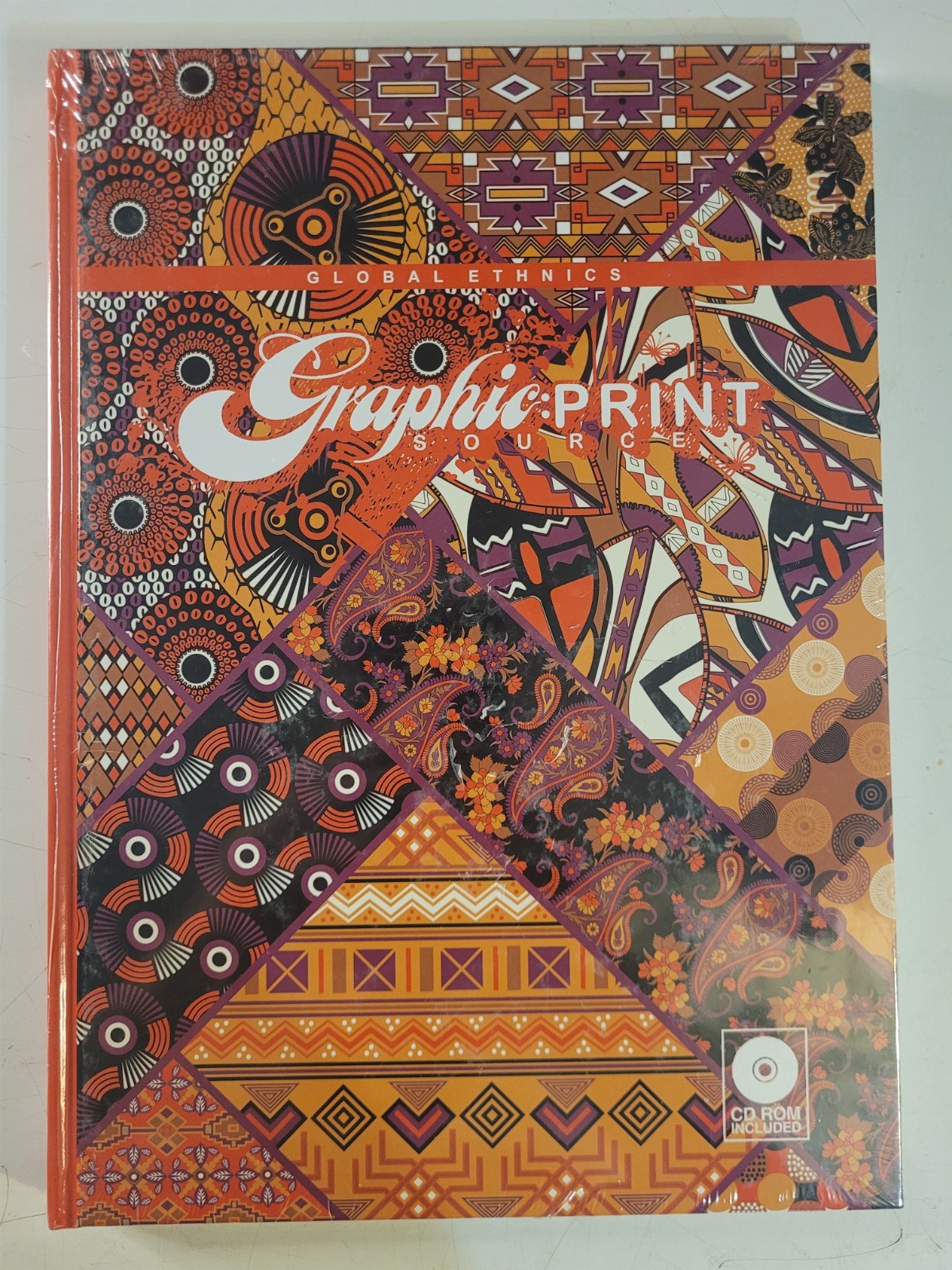 GRAPHIC: PRINT SOURCE Global Ethnics Design Inspirations Hardcover w/ CD-ROM NEW
