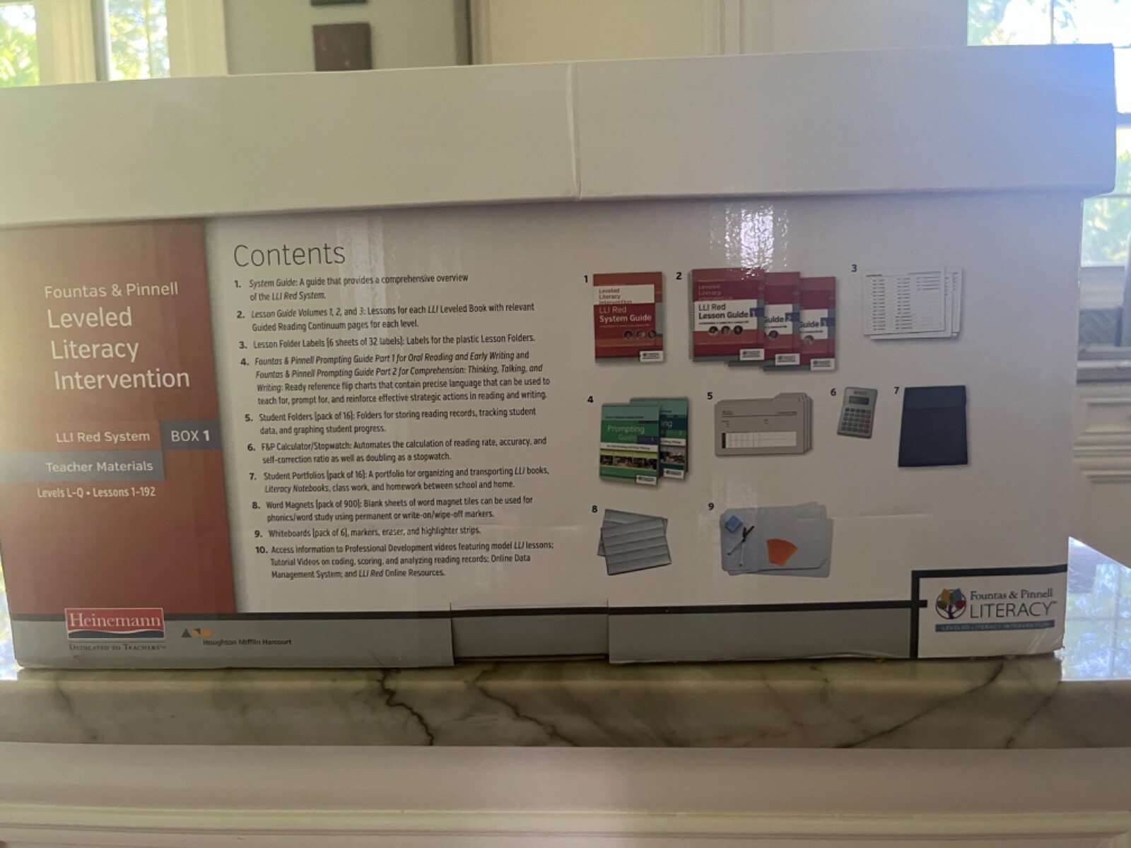 LLI Red Level Teacher Box 1