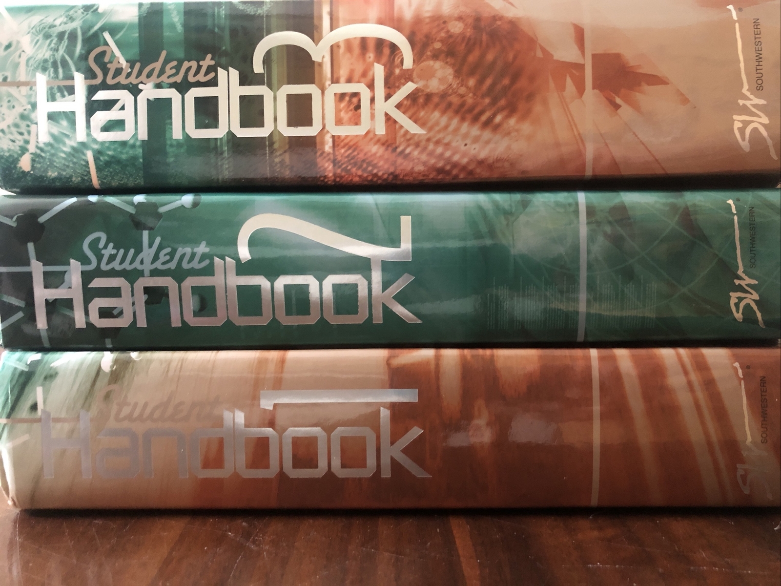 Student Handbook Lot Volumes 1, 2 and 3 Southwestern & Co Hardcover Textbooks