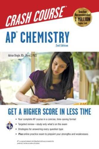APÂ® Chemistry Crash Course Book + Online (Advanced Placement (AP) Crash – GOOD