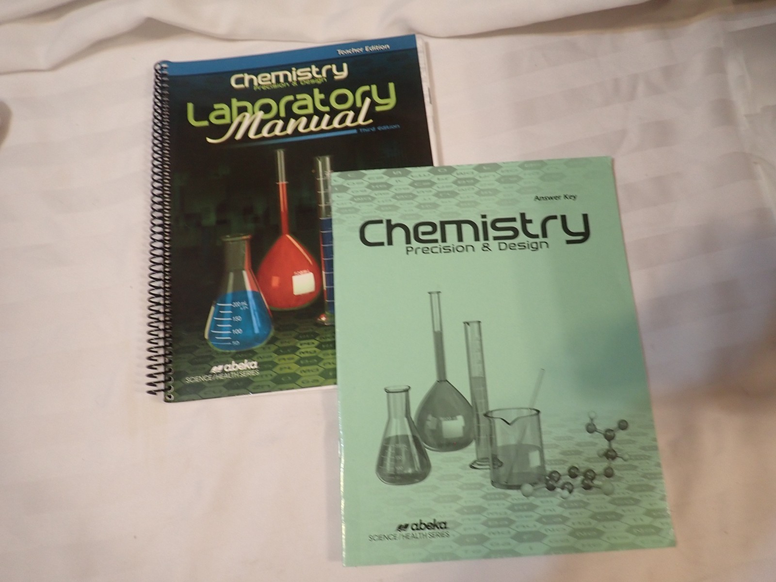 Abeka Chemistry Precision & Design Lab Manual Teacher Edition & Answer Key