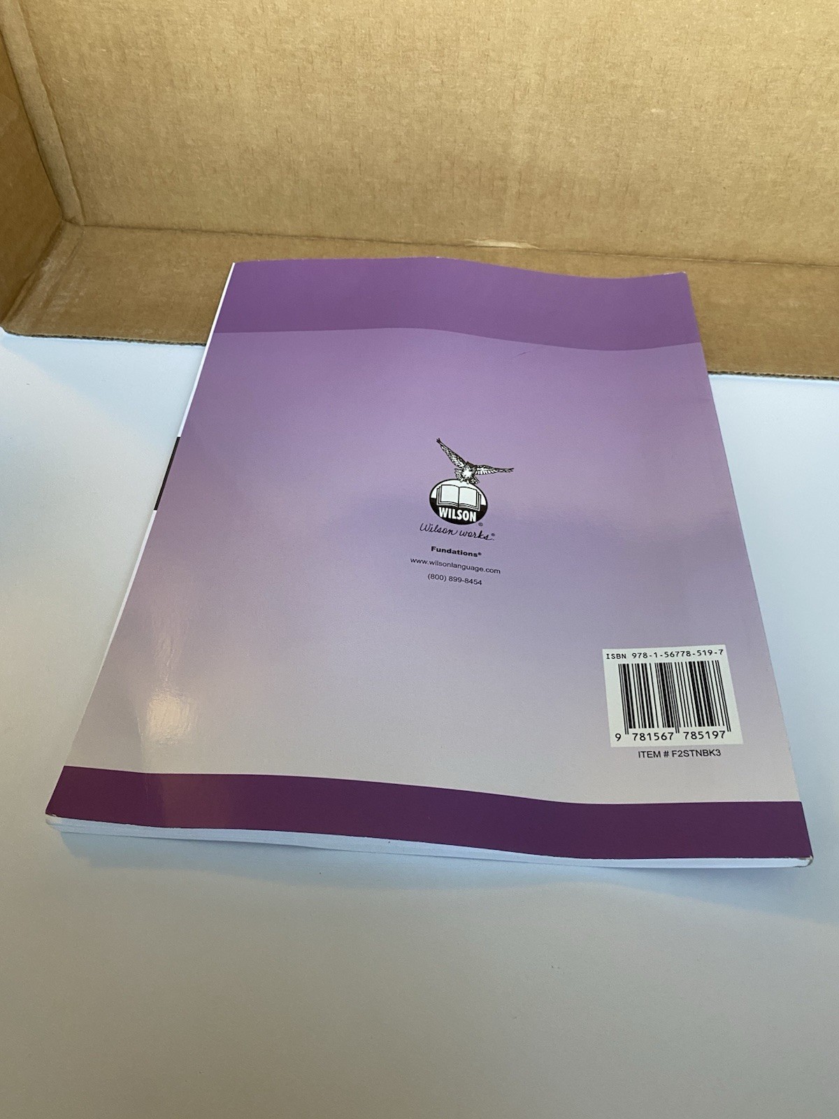 Fundations Student Notebook 3 Second Edition by Barbara Wilson (2012, Trade…