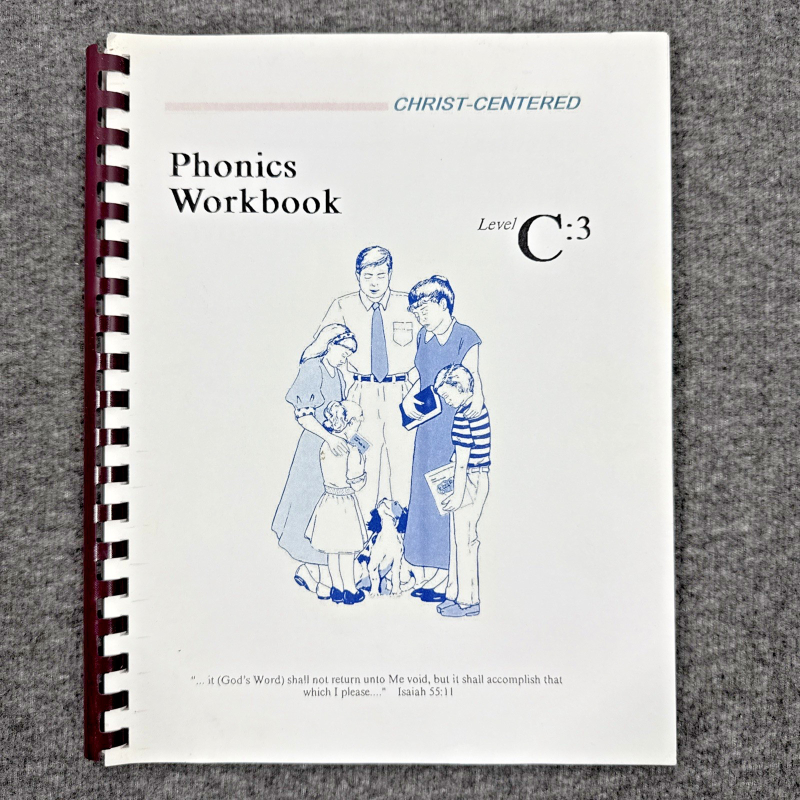 Christ Centered Phonics Workbook Level C:3 (1st & 2nd Grade) by Doreen Claggett