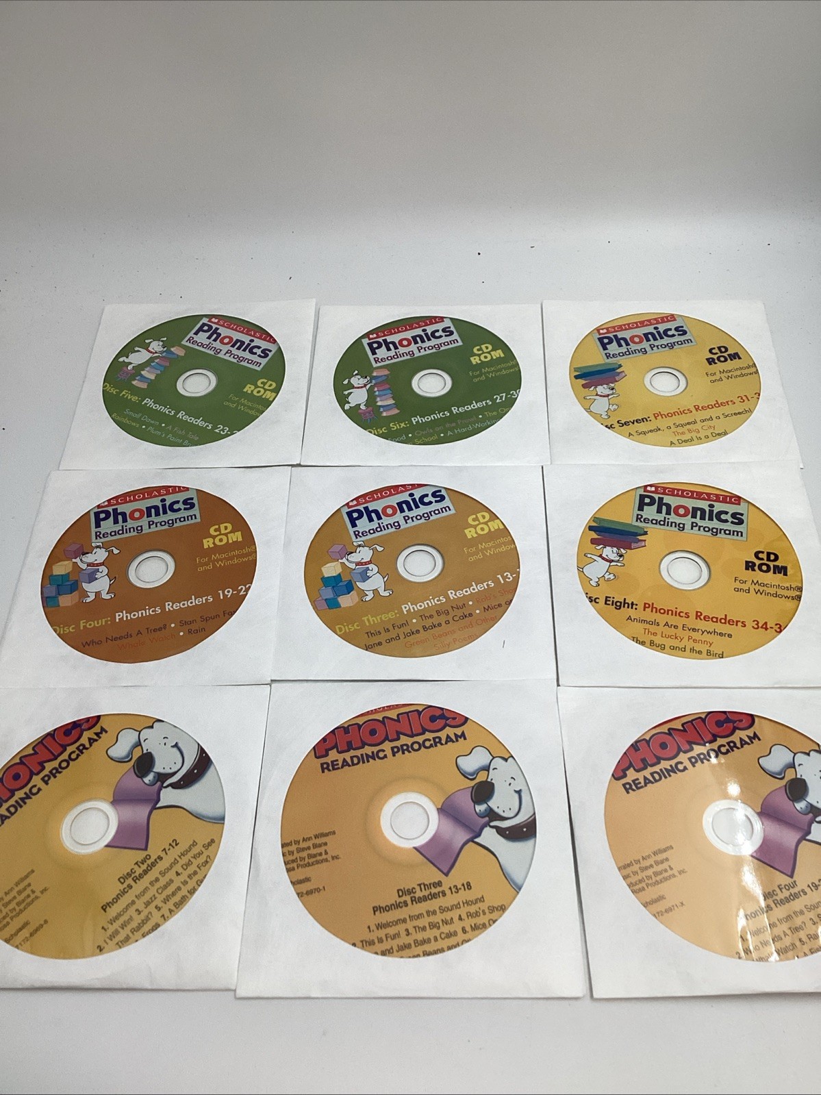 Scholastic Phonics Reading Program Spelling Writing Success Step 1-5
