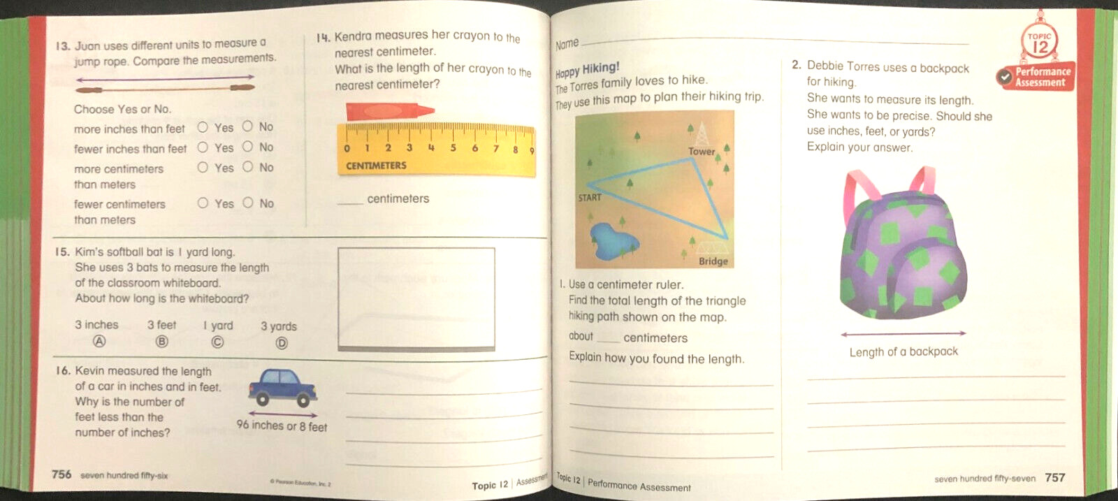 2nd Grade – EnVision Math 2.0 – STUDENT WORKBOOK (Vol. 2) (2017, Pearson)