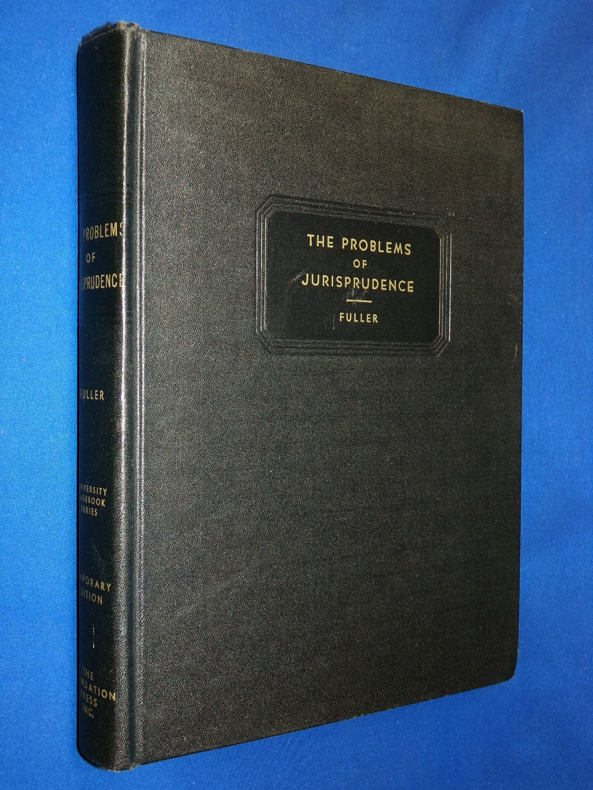 1949 Problems with Jurisprudence Lon L. Fuller Harvard Law Hardcover Rare