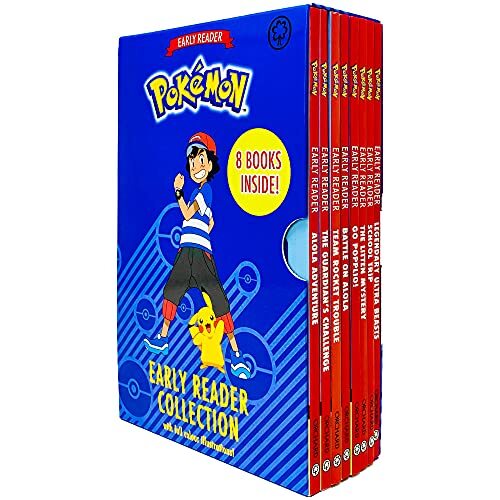 Official Pokemon Early Reader 6 Books Box Set Collection with Full Orchard Books
