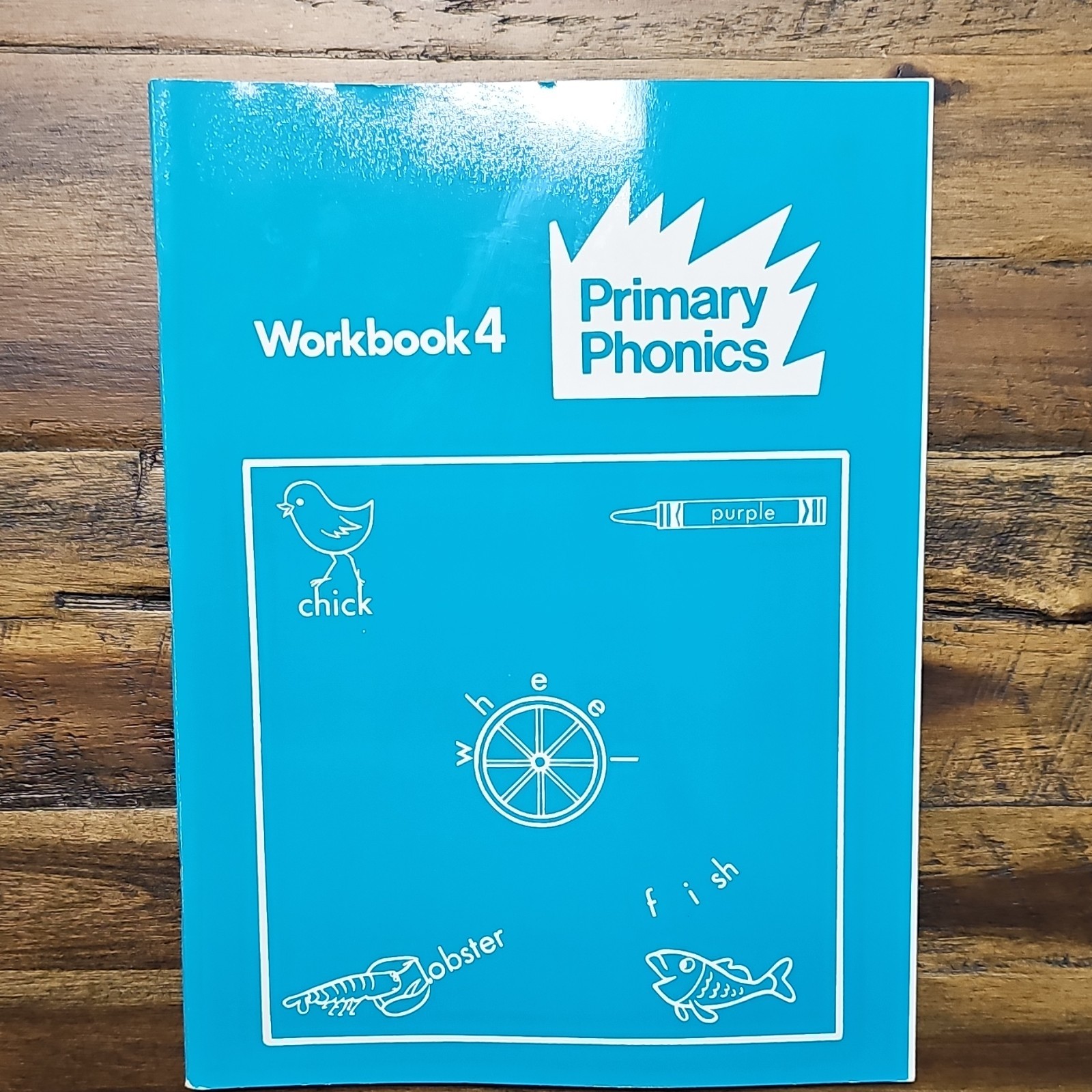 Primary Phonics Workbook 4 Elementary School Languages Paperback Study Guide