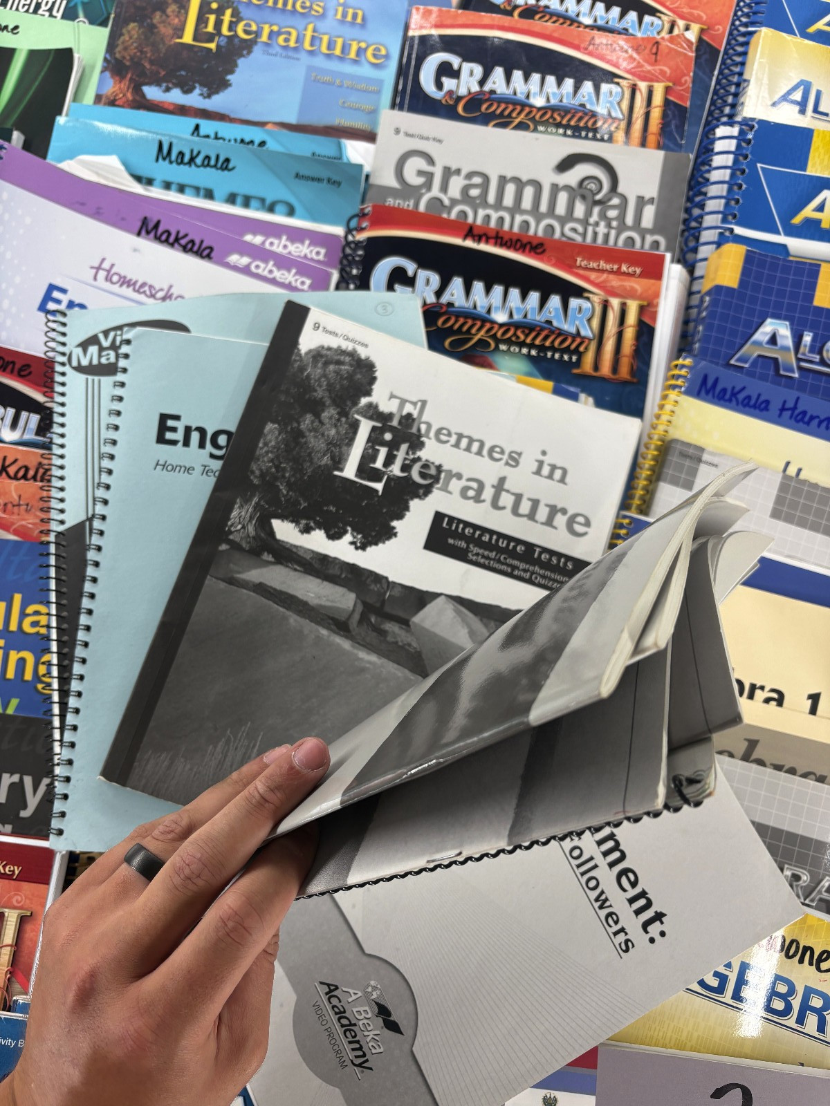 Abeka Homeschool Curriculum Ninth Grade 9th Medium / Heavy Use See Pics Notes