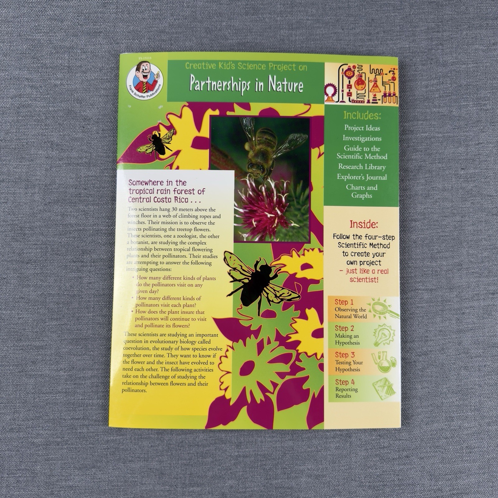 Creative Kid’s Science Project Guides Bundle, Laminated Interactive