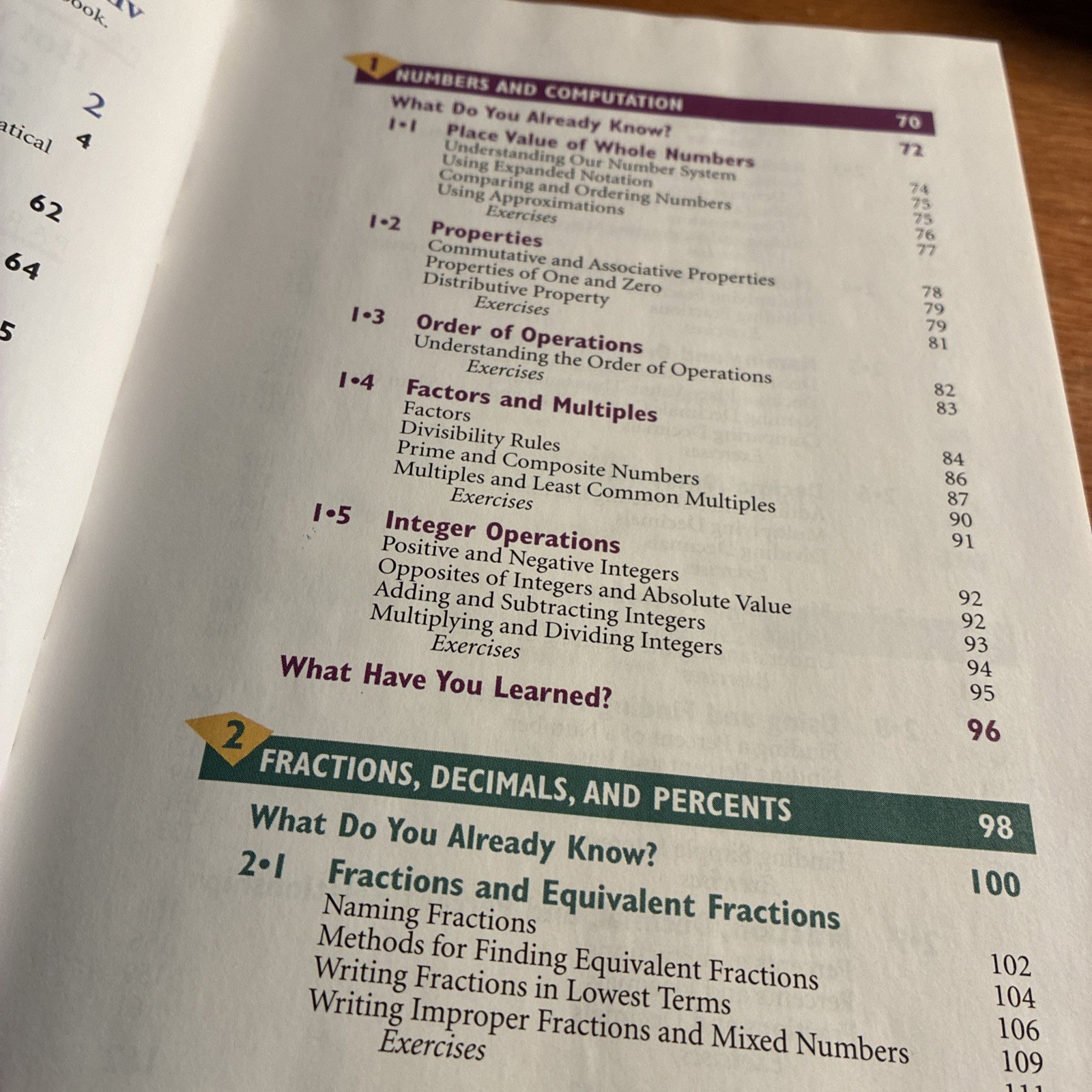 Glencoe Quick Review Math Handbook: Hot Words, Hot Topics Teacher’s Guide Book 3