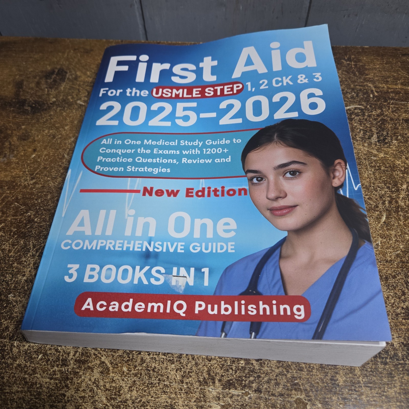 First Aid for the USMLE Step 1 2 ck and 3 2025-2026 by BrainBoostPrep