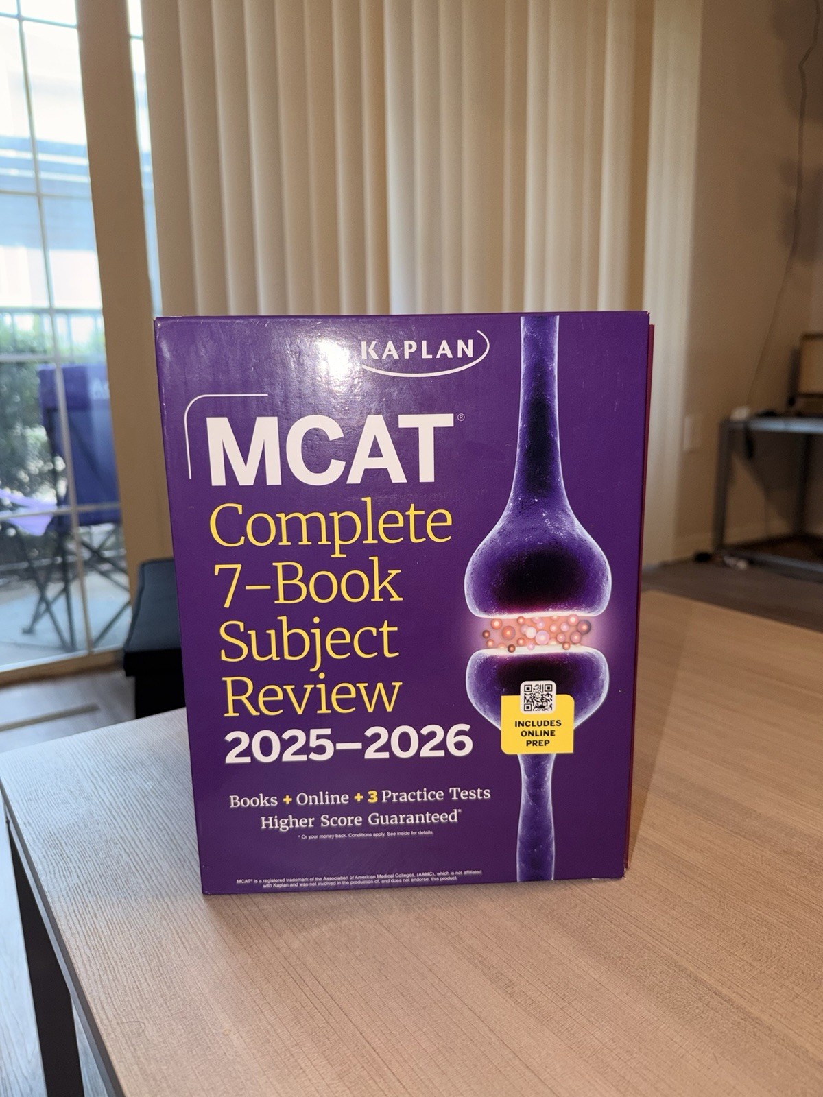 Kaplan MCAT Complete 7-Book Subject Review 2025-2026 Box Set