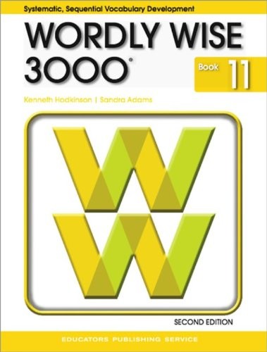 WORDLY WISE 3000 GRADE 11 STUDENT BOOK – 2ND EDITION By Kenneth Hodkinson Mint