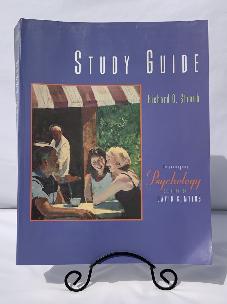 Worth Publishers Study Guide Psychology 6th Ed Myers Straub Book