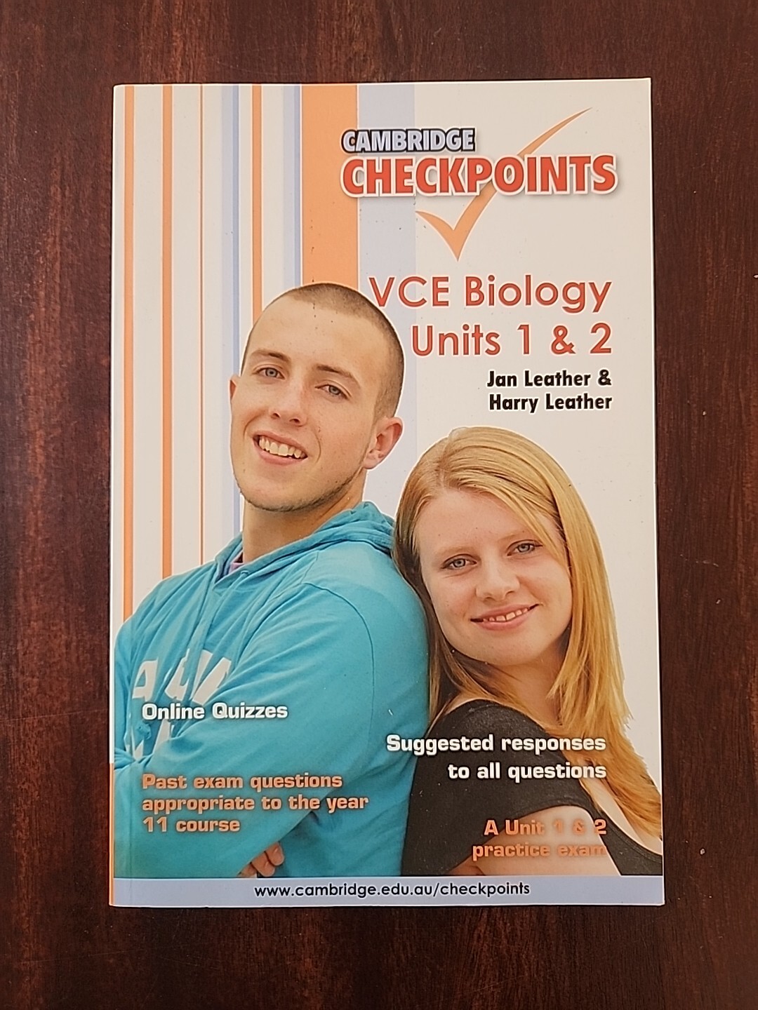 Cambridge Checkpoints VCE Biology Unit 1 & 2 Jan & Harry Leather 2011