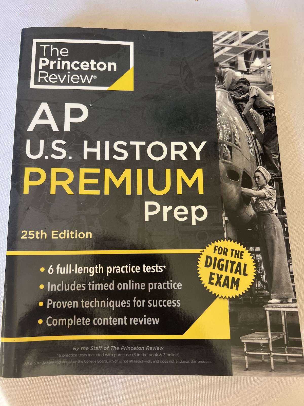 The Princeton Review AP U.S. History Premium Prep 25th Ed (2019) 792pg