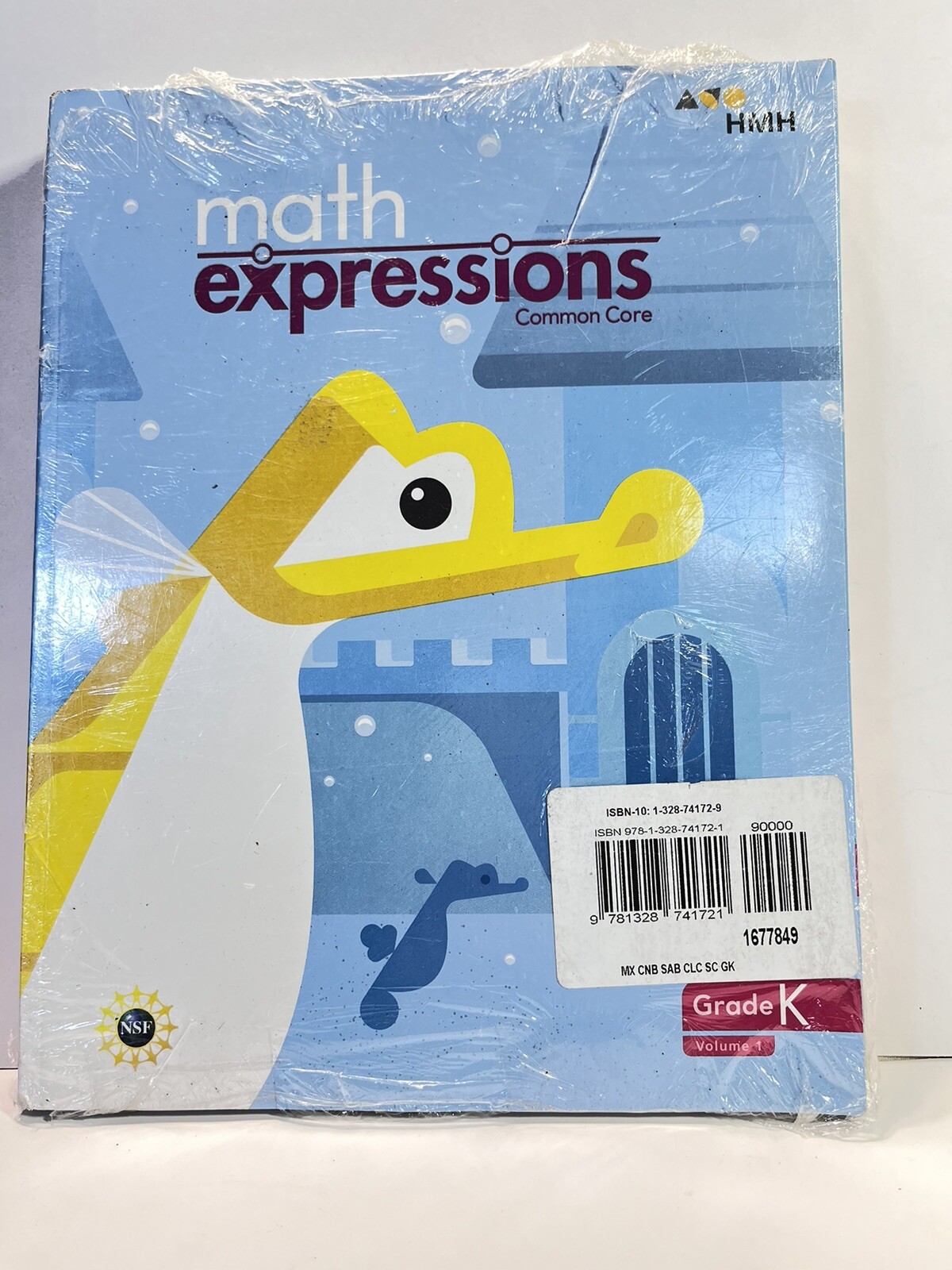 2 Workbook Set Volume 1 & 2 HMH Math Expressions Grade K New