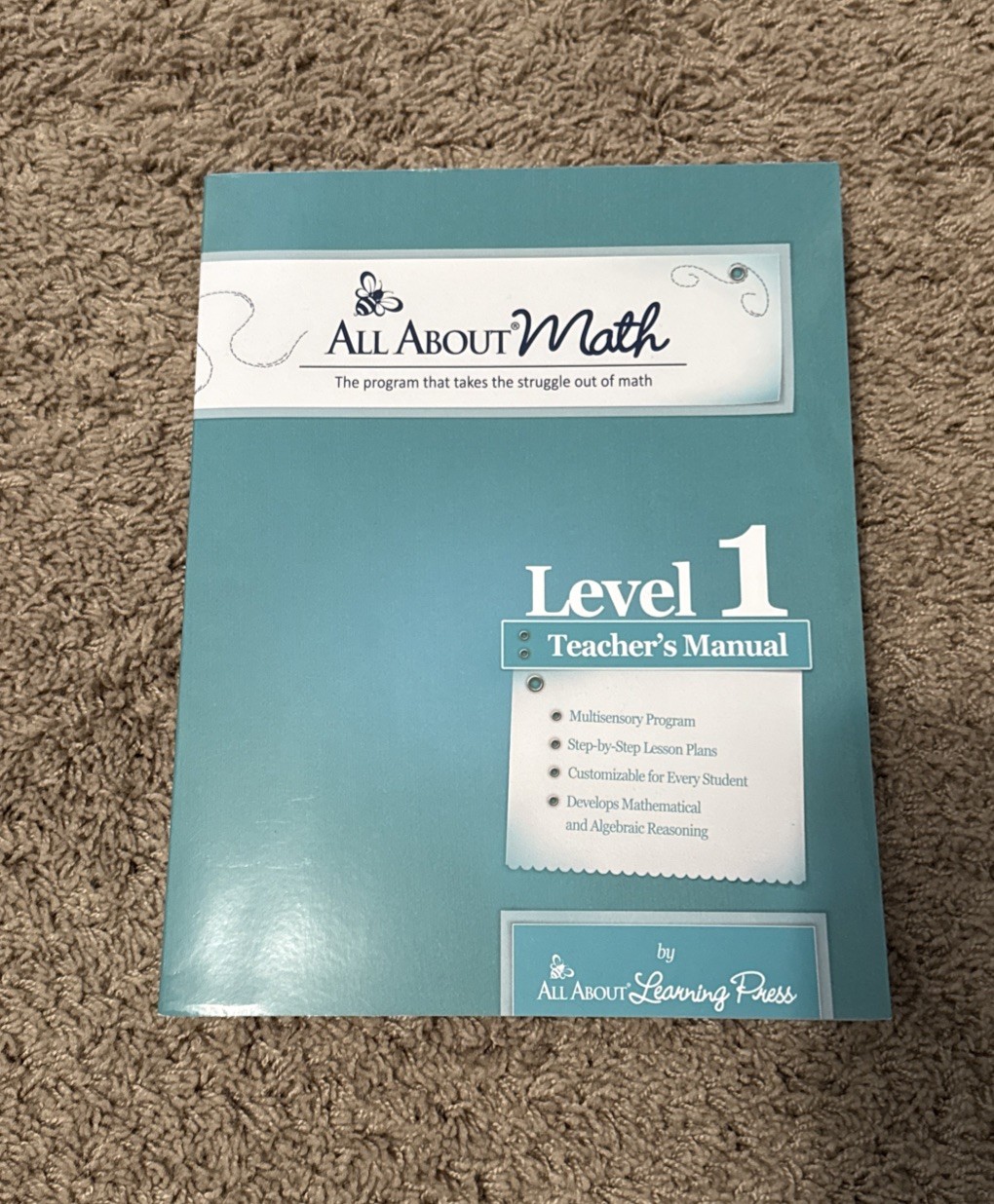 All About Math Level 1 Teacher’s Manual