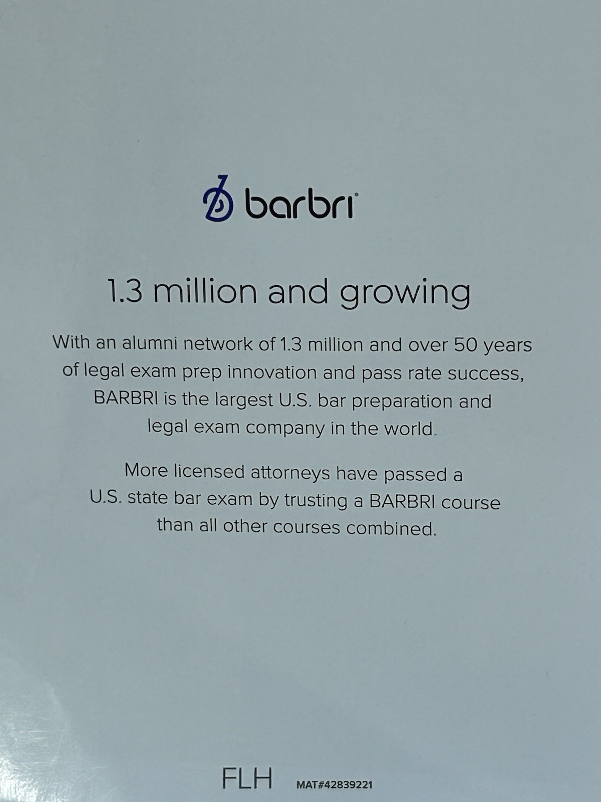 Barbri Bar Exam Review Lecture Handouts for Florida 2022
