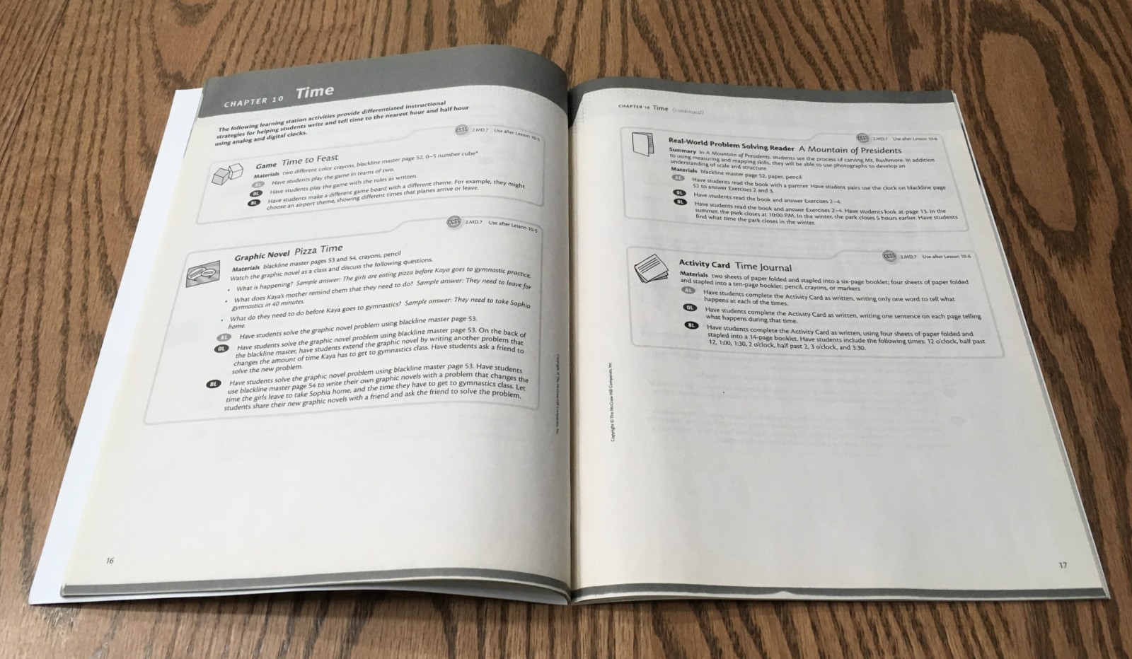 MY LEARNING STATIONS / GRADE 2 / TEACHER GUIDE / GAME BOARDS & ACTIVITY CARDS
