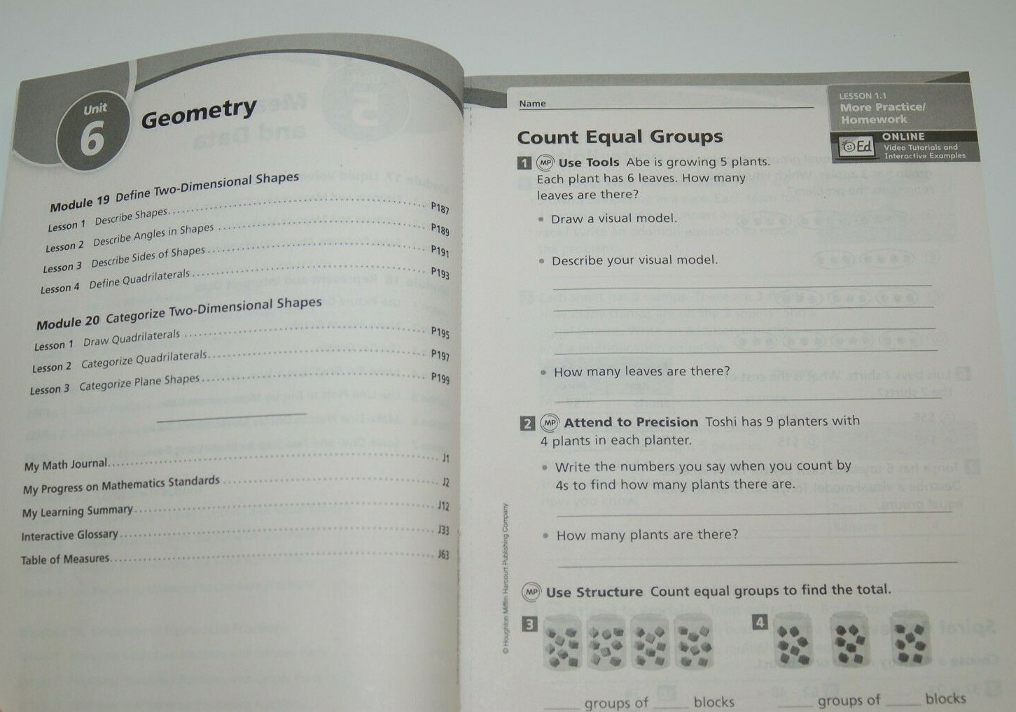 into Math – Grade 3 Practice & Homework Journal – HMH Houghton Mifflin Harcourt