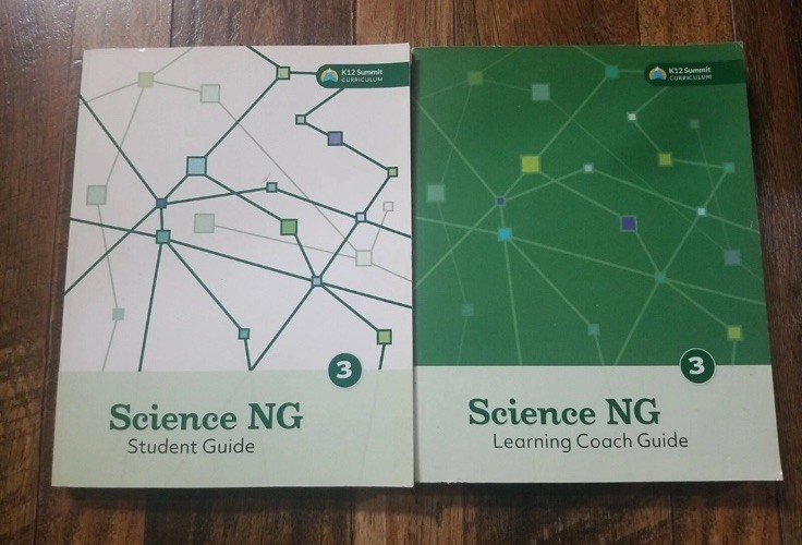 Grade 3 K12 Summit Curriculum Science NG Learning Coach Guide & Student Guide