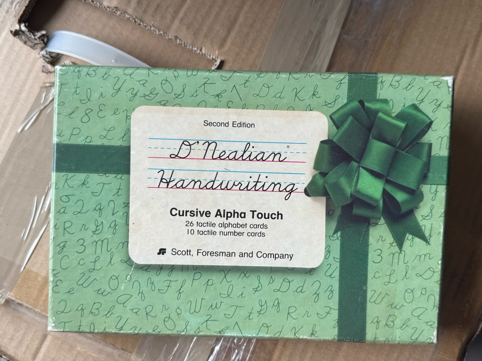 Vintage 1987 D’Nealian Handwriting Cursive Alpha Touch Second Edition Complete