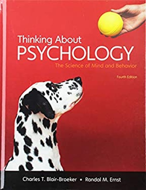 Thinking About Psychology, High School Version Hardcover