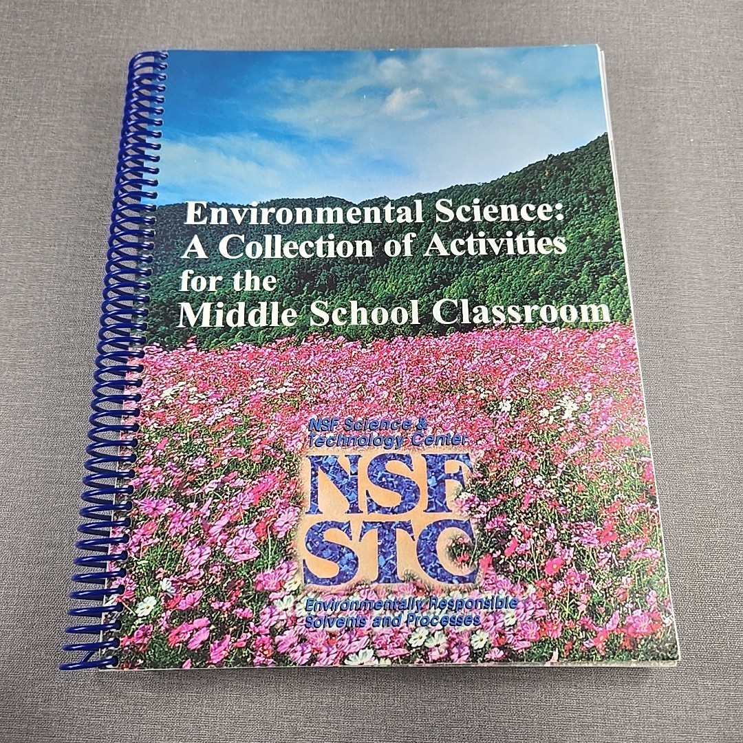 Environmental Science Activities Middle School 2001 Spiral Bound Workbook