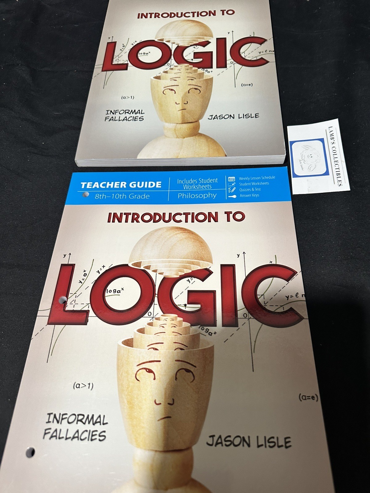 Introduction to Logic by Jason Lisle 2 book set Student Text and Teacher’s guide