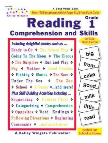 Reading Comprehension and Skills: Grade 1 – Paperback By Wingate, Kelley – GOOD