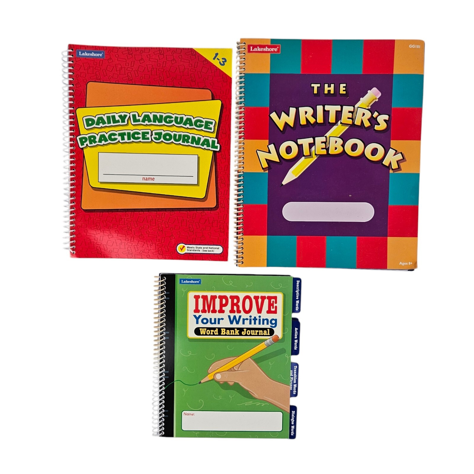 Lakeshore Daily Language Practice Journal Notebook Word Bank EE651 GG181 GG154