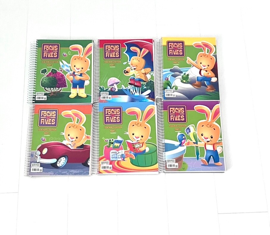 BJU Press Focus on Fives K5 Teacher Edition, 4th ed.