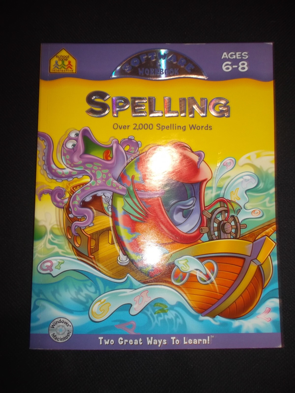 SCHOOL ZONE SPELLING WORKBOOK PAPERBACK (AGES 6-8)