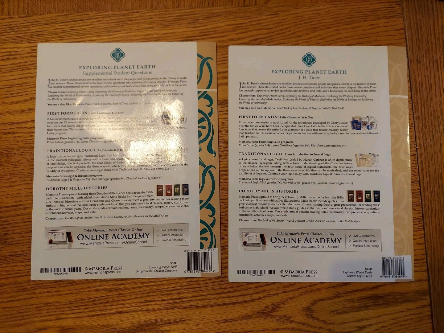 Memorial Press Exploring Planet Earth Bundle
