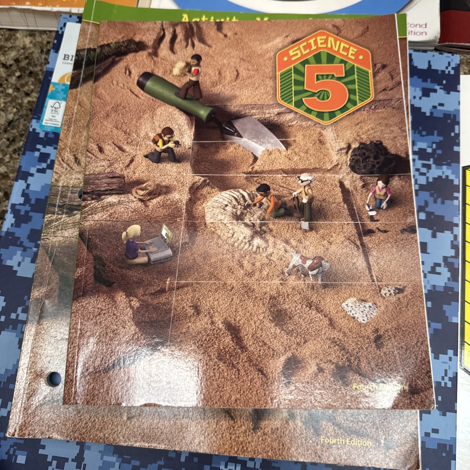 BJU 5th grade SCIENCE 5 Spelling Math heritage Studies Handwriting BIble, Etc