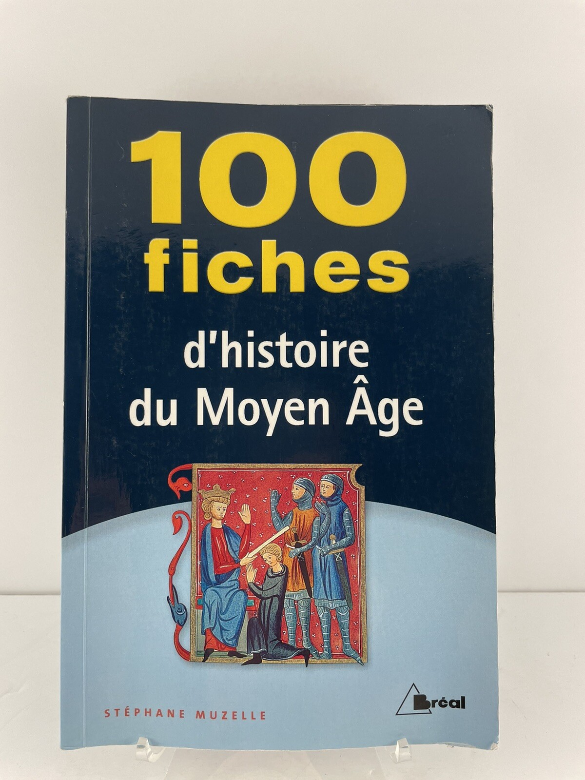 100 FICHES D’HISTOIRE DU MOYEN-AGE By Stephane Muzelle Like New Condition 2004