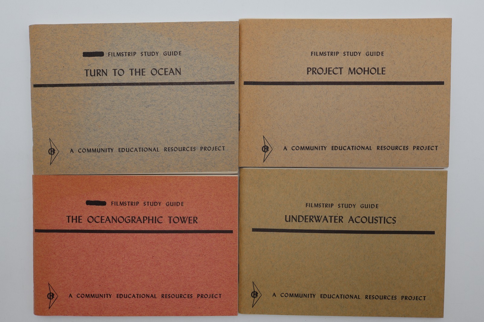 FILMSTRIP STUDY GUIDE PROJECT MOHOLE NAVY SAN DIEGO DEPT EDUCATION OCEANOGRAPHY